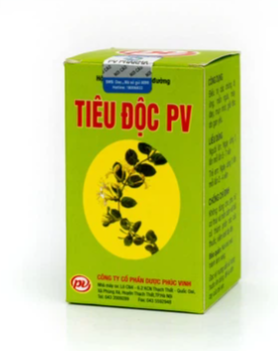 Thuốc Tiêu Độc PV điều trị dị ứng, mẩn ngứa, mày đay (60 viên)