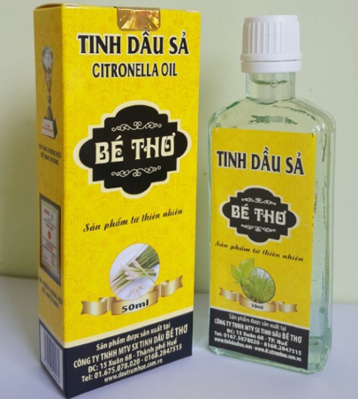 Tinh dầu sả Bé Thơ hộp 1 chai 50ml