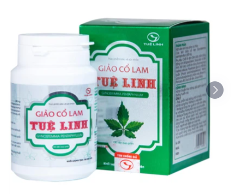 Viên uống Giảo Cổ Lam Tuệ Linh hỗ trợ chuyển hóa đường, giảm nguy cơ đường huyết cao (100 viên)
