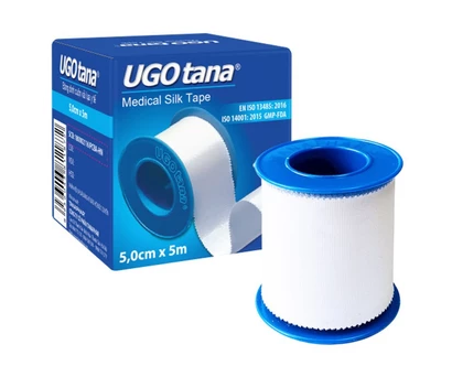 BĂNG DÍNH CUỘN VẢI LỤA Y TẾ UGOTANA 5 X5MM