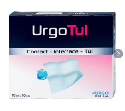 Gạc lưới vô trùng chống dính UrgoTul size 10cm x 10cm (10 miếng)