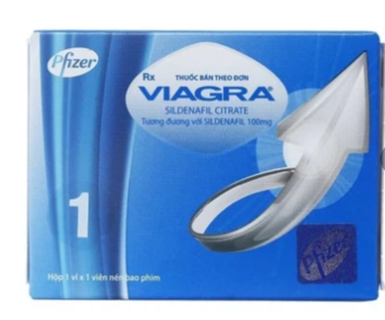Thuốc Viagra 50mg Pfizer (1 vỉ x 1 viên)