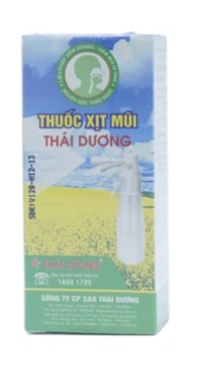 Thuốc xịt mũi Thái Dương điều trị hắt hơi, sổ mũi, nghẹt mũi (20ml)
