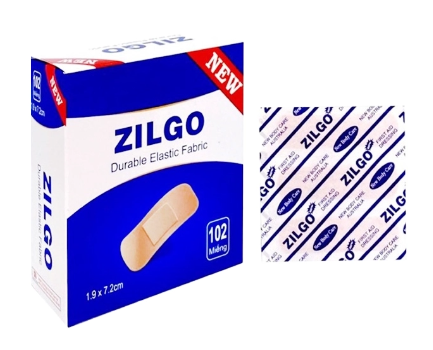 Zilgo băng keo cá nhân, Hộp 102 miếng