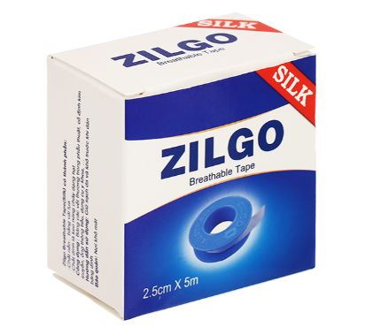 Băng keo lụa Zilgo (2.5cm x 5m)