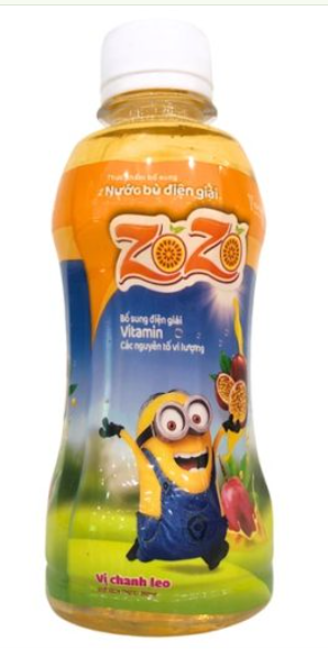 Bù nước zozo chanh leo 250 ml