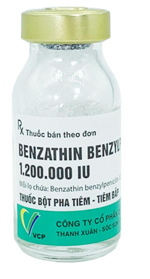 Benzathin benzylpenicilin 1.200.000 IU VCP