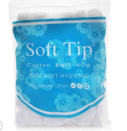 Bông gòn Soft Tip Thai Lan 40g