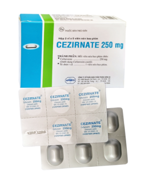 CEZIRNATE 250 mg (Hộp/10 viên)