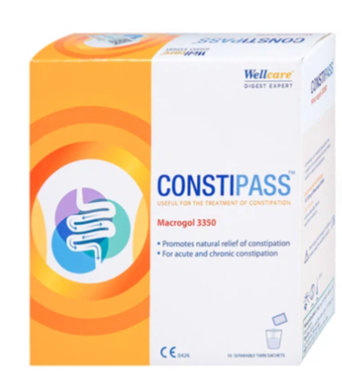 Bột nhuận tràng Constipass Wellcare (20 gói)