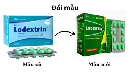 Lodextrin Agimexpharm (H/100V) (viên nén bao phim)