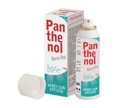 Panthenol Nano Bạc xịt bỏng hộp 1 lọ 130g Giga Đức