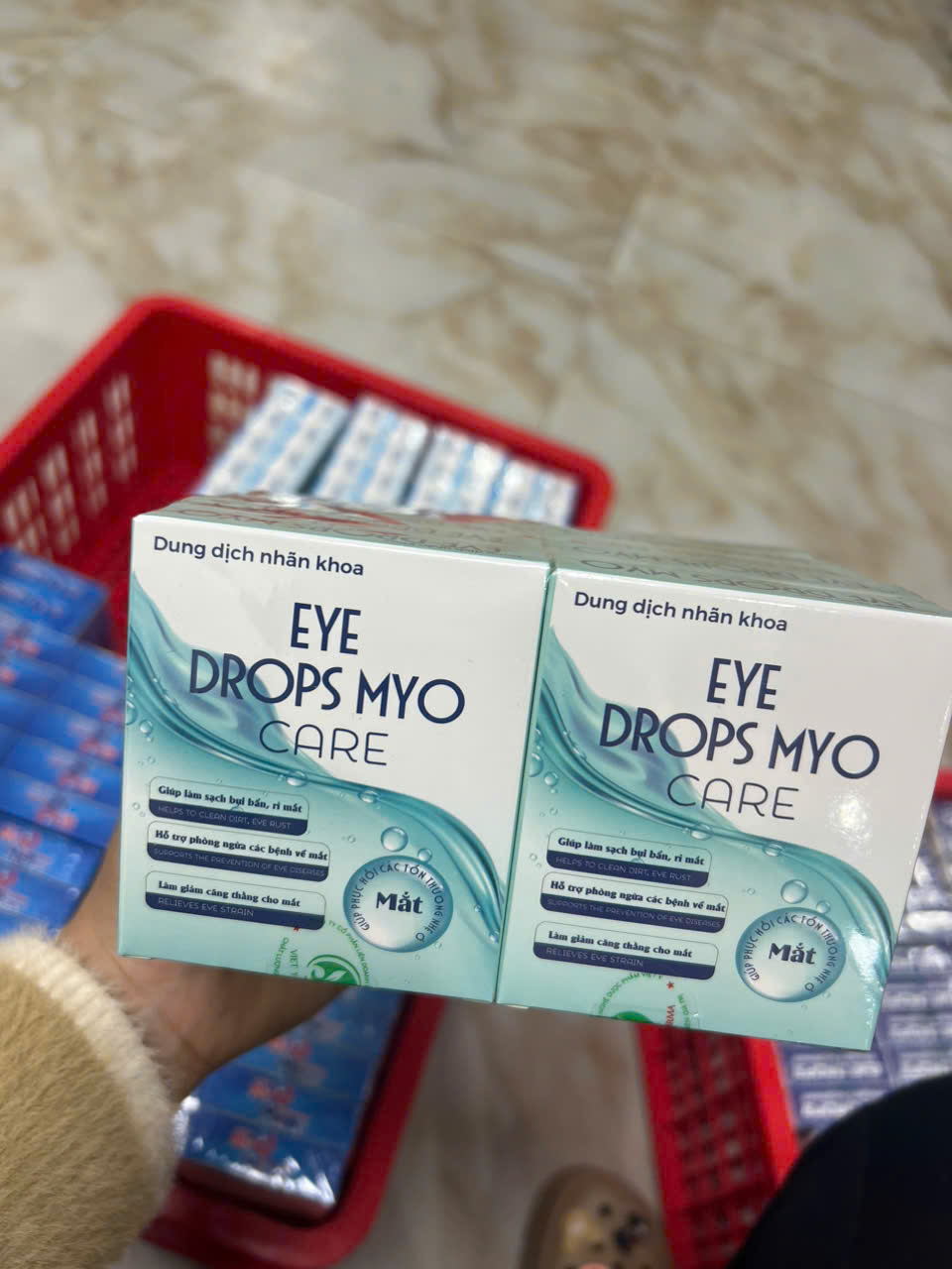 Dung dịch nước mắt nhân tạo EyeMyO vitamin 15ml