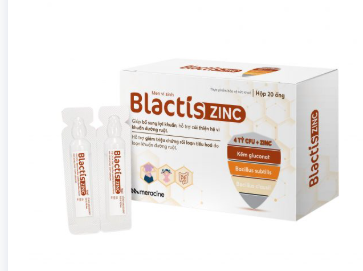 Blactis ZINC - Men vi sinh chứa 4 tỷ bào tử lợi khuẩn & kẽm