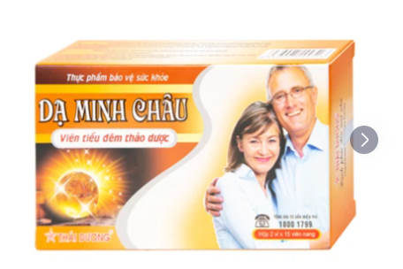 Viên thảo dược Dạ Minh Châu giúp ôn bổ thận dương, cố tinh (2 vỉ x 15 viên)