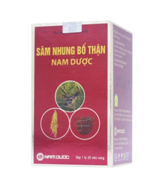 Viên uống Sâm Nhung Bổ Thận Nam Dược hỗ trợ tráng dương, tăng cường sinh lực (30 viên)