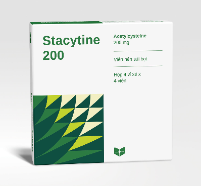 Stacytine 200 Hộp/16 viên sủi