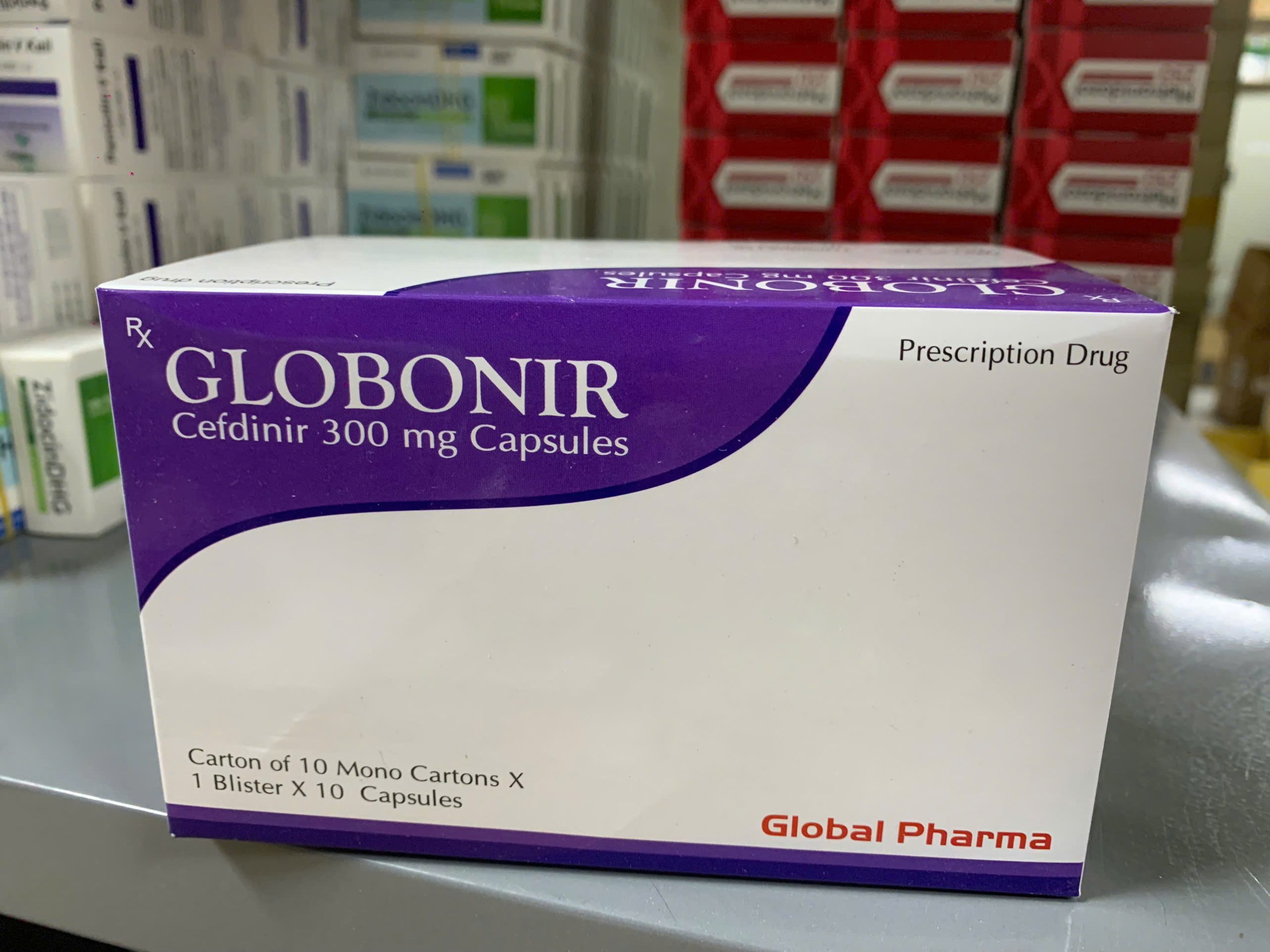 Globonir - Hộp lớn x 10 hộp nhỏ x 1 vỉ x 10 viên