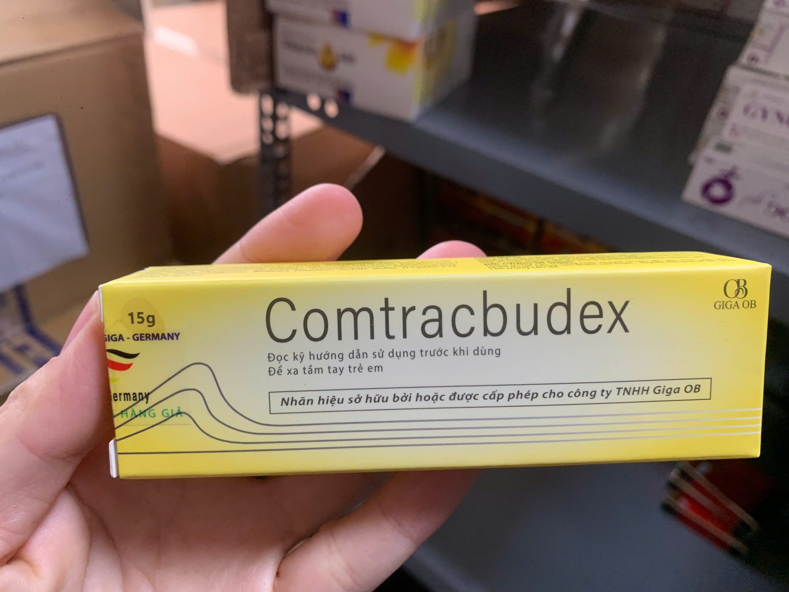 Comtracbudex 15g giga Đức