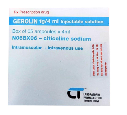 Gerolin 1g/4ml ( Hộp/5 ống)