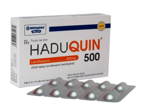 HADUQUIN 500mg Hộp/20 viên Hải Dương