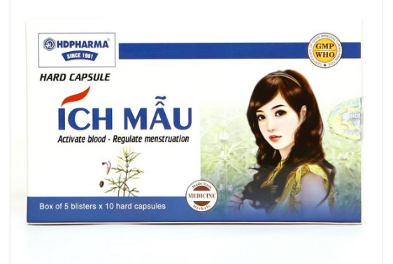 Ích Mẫu HDPharma Hộp/50 viên