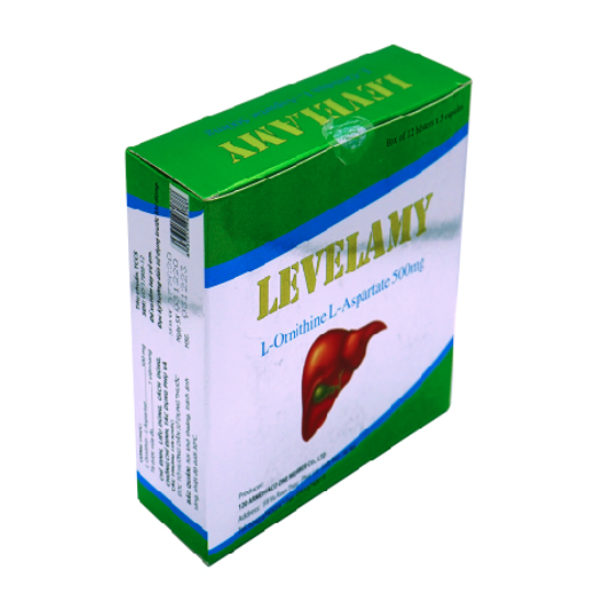 Levelamy (L- ornithin L aspatat 500mg) Armephaco (H/60v)