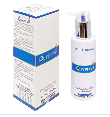 Dung dịch vệ sinh phụ nữ Quý Phi Vip Sao Thái Dương chống ngứa, chống viêm, khử mùi hôi (120ml)