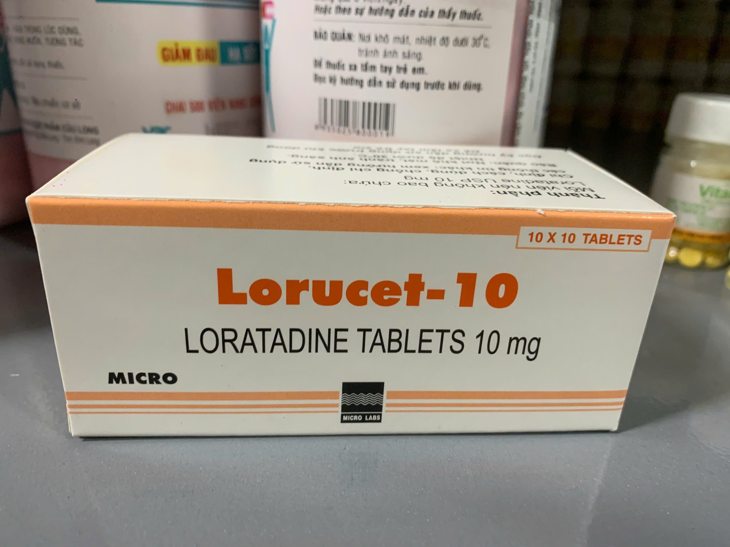 Lorucet(Loratadine)-10- Ấn