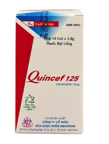 Quincef 125 (gói)