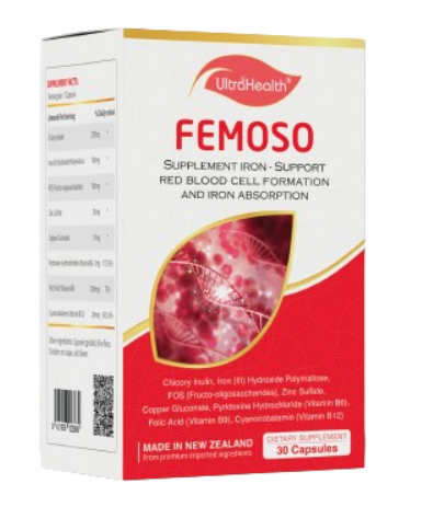 Sắt hữu cơ femoso( Hộp/30 viên)