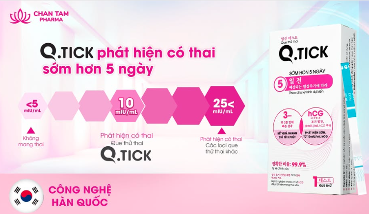 QUE THỬ THAI Q-TICK