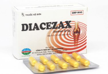 Thuốc kháng viêm Diacezax hộp 30 viên