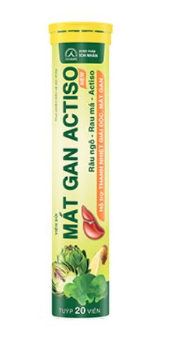 VIÊN SỦI MÁT GAN ACTISO new (tuyp/20v)- ích nhân