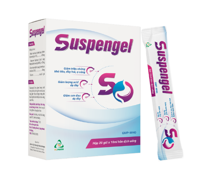 SUSPENGEL (h/20 gói 10ml)-TV pharma