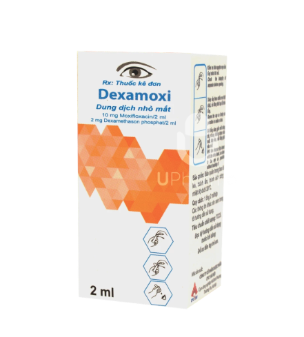Thuốc nhỏ mắt Dexamoxi điều trị nhiễm khuẩn mắt (lọ 2ml)