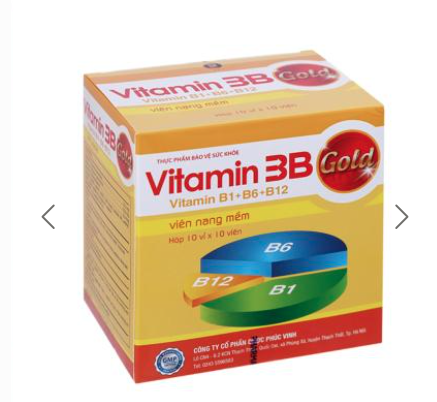 Phúc Vinh Vitamin 3 Gold H/100v - phúc vinh