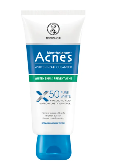 Sữa rửa mặt dưỡng trắng dạng kem Acnes Whitening+ Cleanser 100g