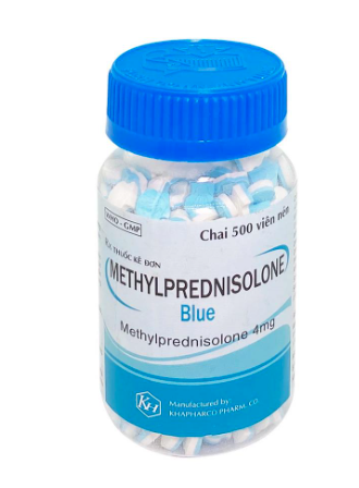 Methylprednisolone Blue 4mg Khánh Hòa (Lọ/500v)