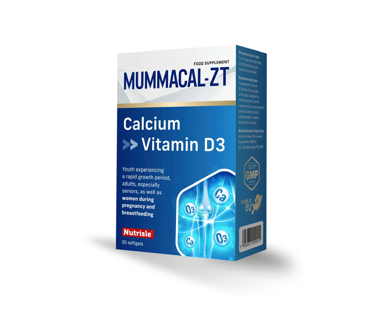 Thực phẩm bảo vệ sức khoẻ Mummacal-ZT (30 viên)
