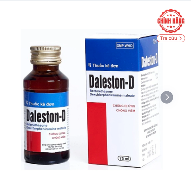 Siro Daleston-D TW3 chống dị ứng, chống viêm (75ml)
