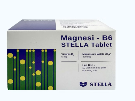 Viên uống Magnesi B6 STELLA Tablet (Hộp 100 Viên)