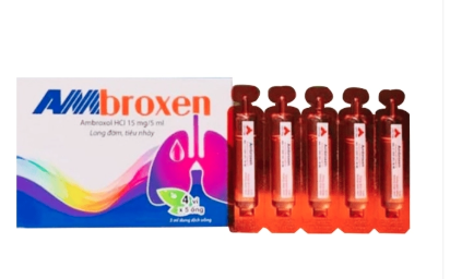 Dung Dịch Uống Ambroxen 15mg/5ml CPC1 Hà Nội 4 vỉ x 5 ống x 10ml