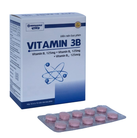 Vitamin 3B -HD (h/100v)- viên nén