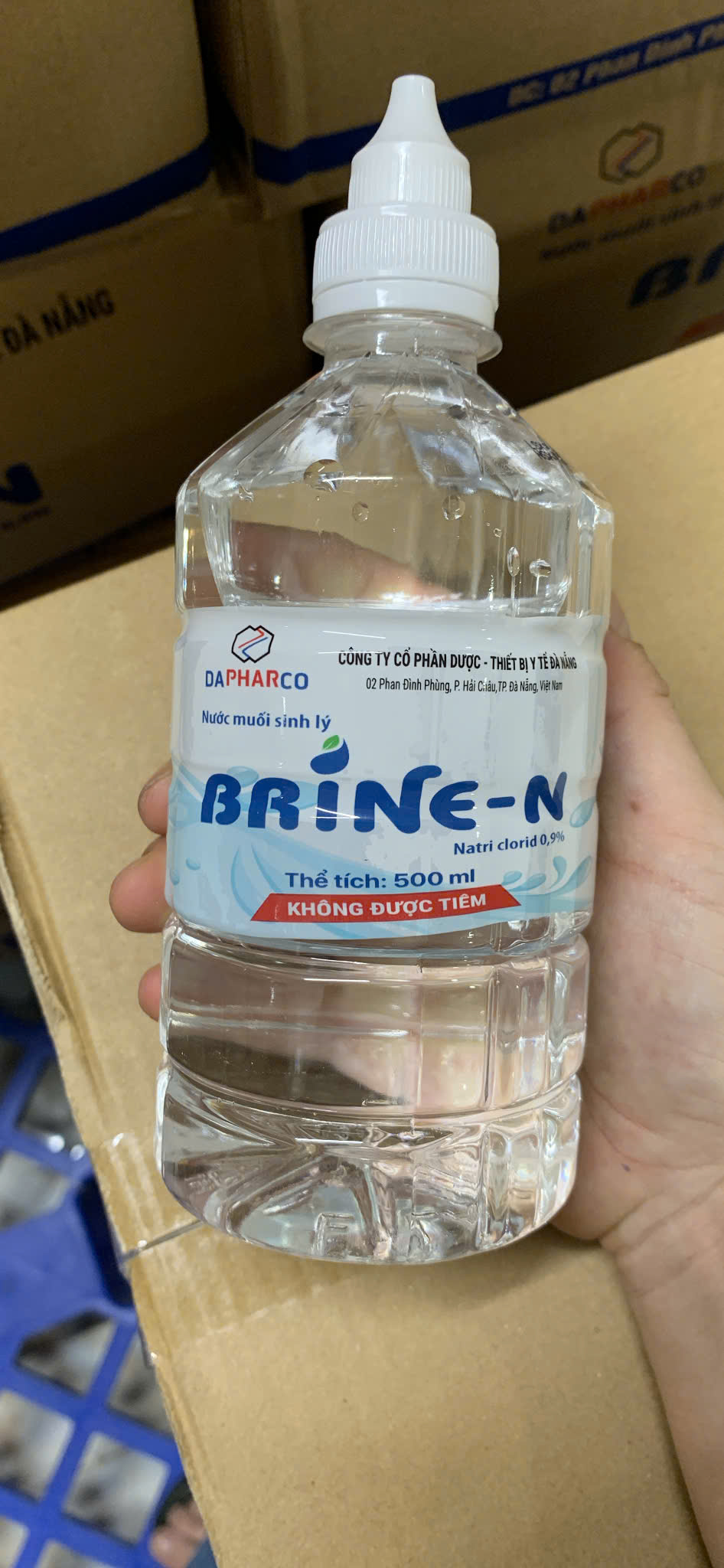 Natri- Brine 0.9% Dapharco 500ml
