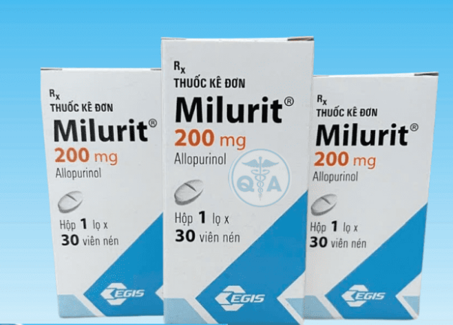 Thuốc Milurit 200mg Lọ/30v