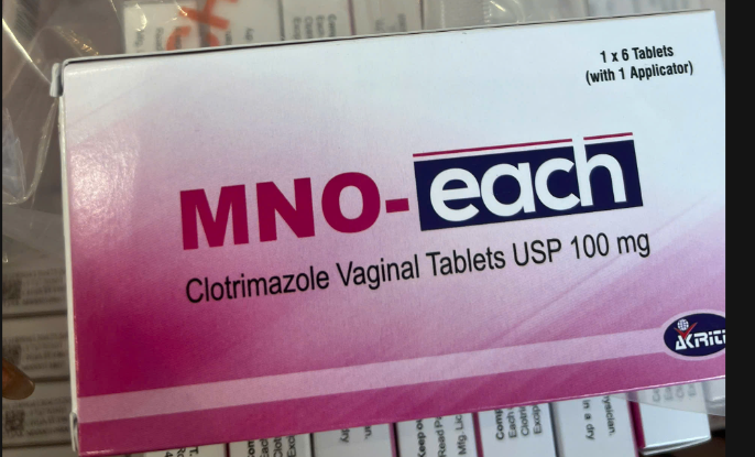 MNO-EACH Clotrimazole 100 mg Vaginal Tablet