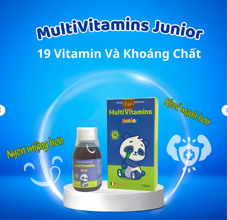 Multi Vitamins Junior – Vitamin Tổng Hợp Cho Bé Tăng Đề Kháng, Phát Triển Toàn Diện