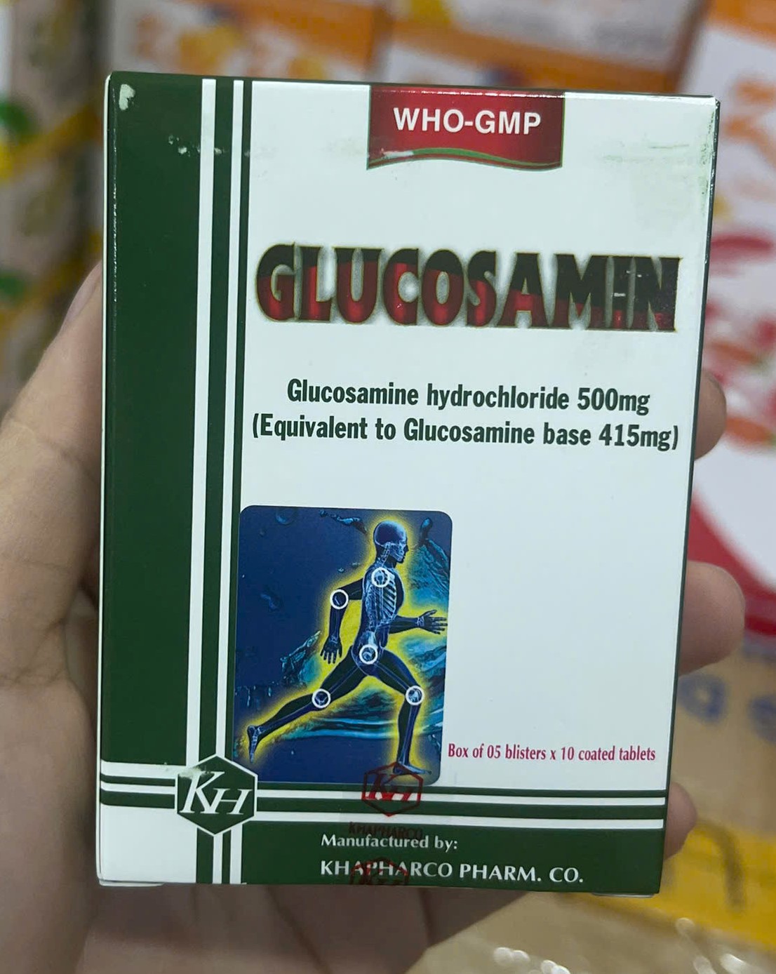 Glucosamin 500 (H/50v)_ Khánh Hòa