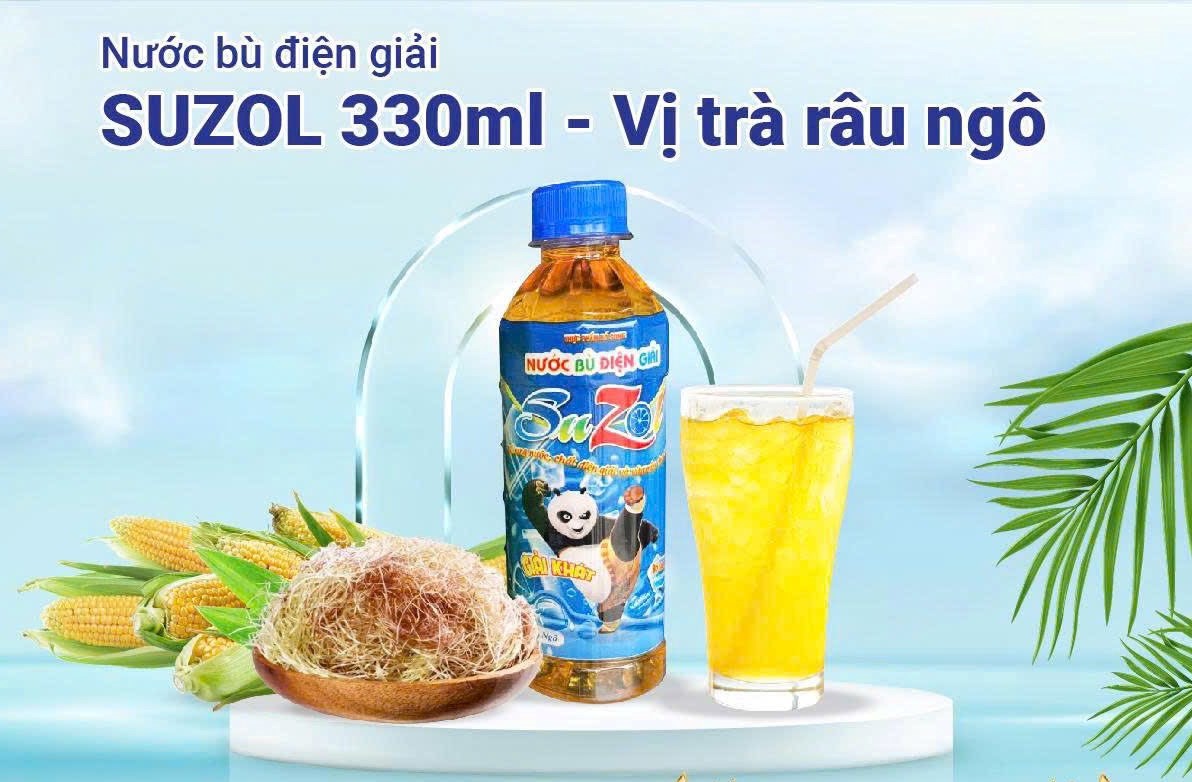 Bù điện giải Suzol- râu ngô (300ml) K/24c